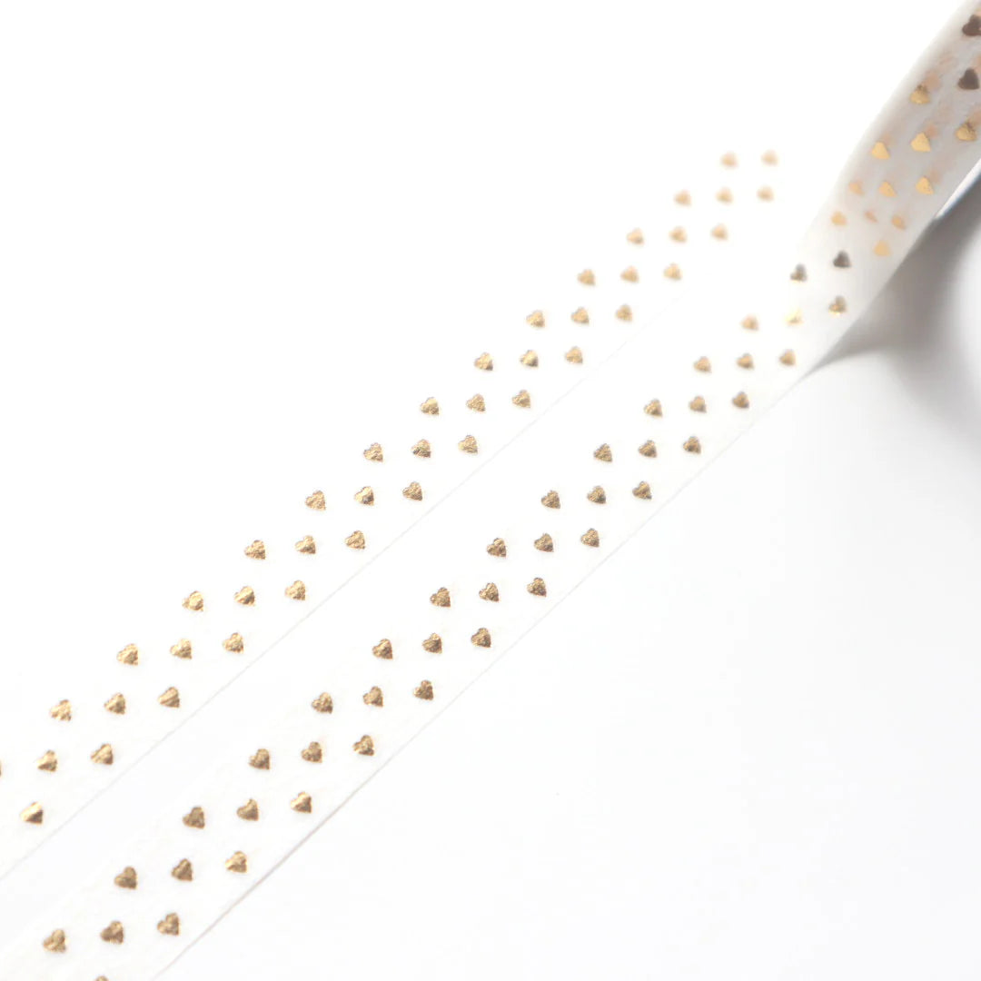 forme. - Foil Washi Tape - Mini Heart