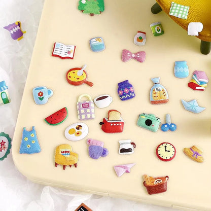 BGM 3D Sticker Sheet - Muni-Muni Vol.2 - Mini Lifestyle
