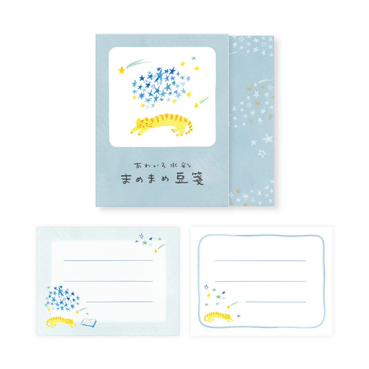 RYU-RYU x Honjo Ayako - Mini Notepad - The Cat and The Star