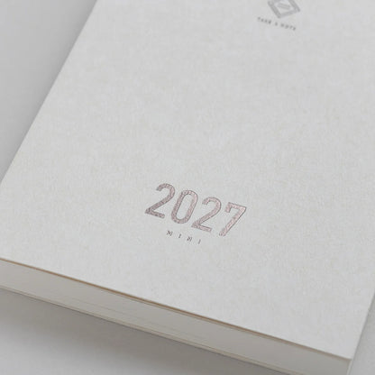 Take A Note - 2027 Mini Planner - A6