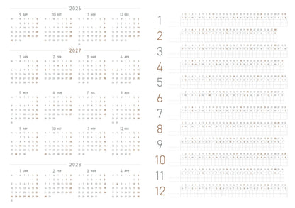 Take A Note - 2027 Mini Planner - A6