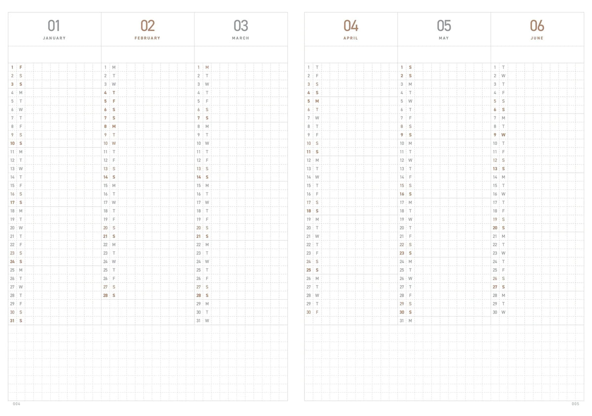 Take A Note - 2027 Mini Planner - A6