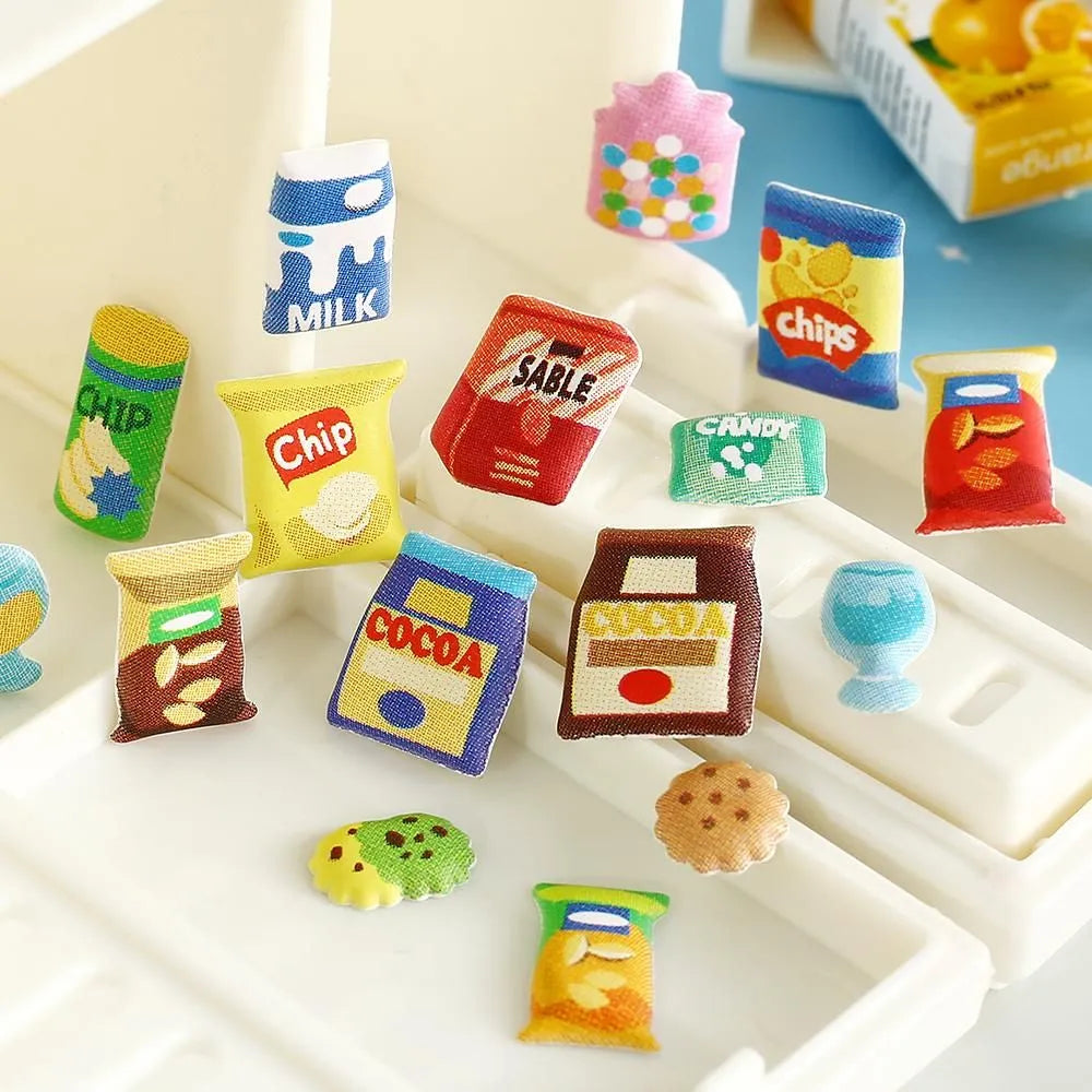 BGM 3D Sticker Sheet - Muni-Muni Vol.2 - Mini Snacks