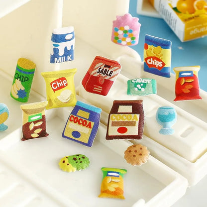 BGM 3D Sticker Sheet - Muni-Muni Vol.2 - Mini Snacks