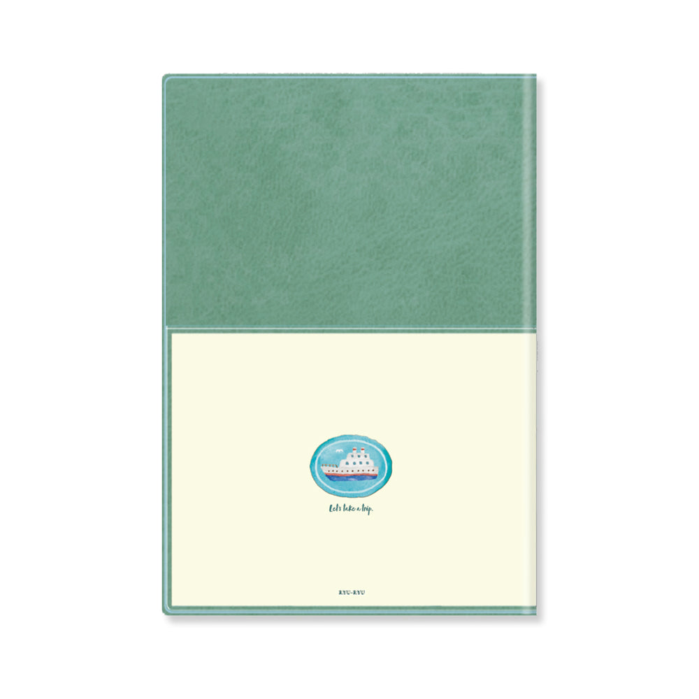 RYU-RYU 2027 B6 Monthly & Weekly Planner - Mint Green