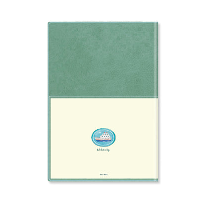 RYU-RYU 2027 B6 Monthly & Weekly Planner - Mint Green