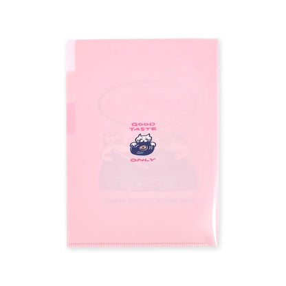 Frontier - Notebook A5 Clear File - Miss Black and White