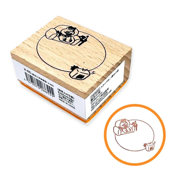Frontier - Creators Circus Rubber Stamp - Miss Black and White