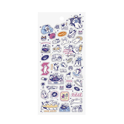 Frontier - Creators Circus Sticker Sheet - Miss Black and White