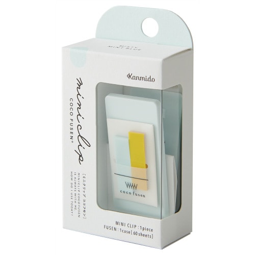 Kanmido Coco Fusen Mini Clip Sticky Notes