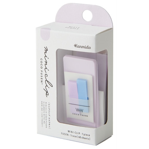 Kanmido Coco Fusen Mini Clip Sticky Notes