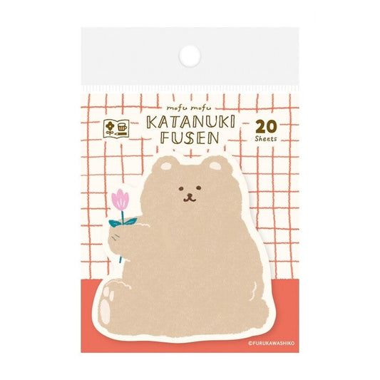 Furukawashiko Sticky Notes - Watashi-biyori Katanuki Fusen - Bear