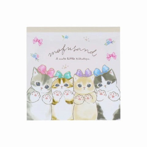 Mofusand Memo Pad - Cat Paws