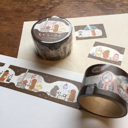 Kyupodo - Mogura Master Washi Tape - Mogura House