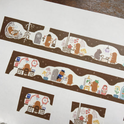 Kyupodo - Mogura Master Washi Tape - Mogura House