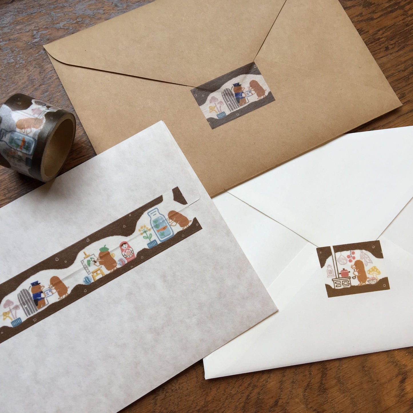 Kyupodo - Mogura Master Washi Tape - Mogura House