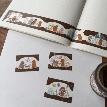 Kyupodo - Mogura Master Washi Tape - Mogura House