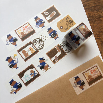 Kyupodo - Mogura Master Washi Tape - Mogura Post Office