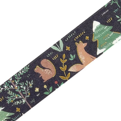 BGM Foil Washi Tape - Nordic Forest Series - Moonlit Forest