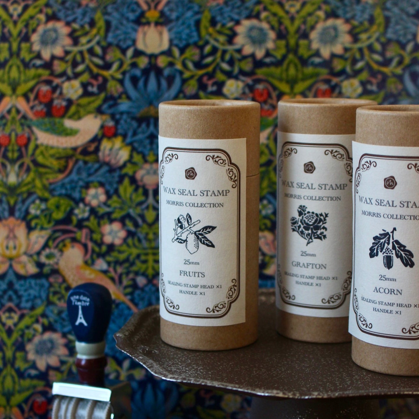 Myrtilles Atelier x William Morris - Wax Seal Stamp - Morris Dragon