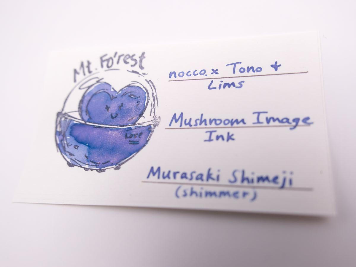 nocco. x Tono & Lims - Mushroom Image Ink - Murasaki Shimeji (Shimmer)