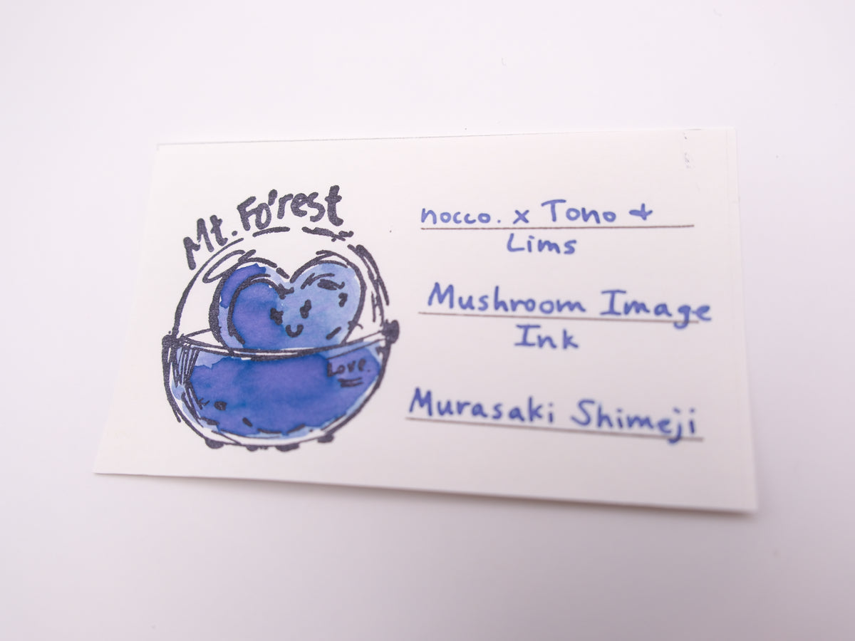 nocco. x Tono & Lims - Mushroom Image Ink - Murasaki Shimeji