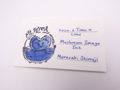 nocco. x Tono & Lims - Mushroom Image Ink - Murasaki Shimeji