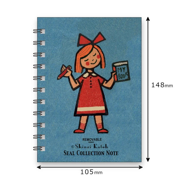 Shinzi Katoh Sticker Notebook - My Book