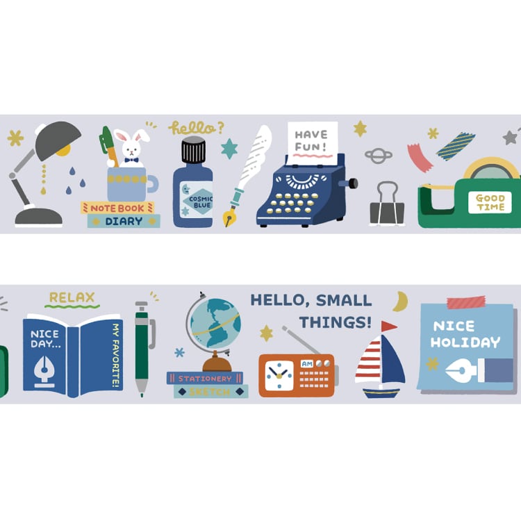 Papier Platz x Eric Small Things - Gold Foil Washi Tape - My Desk
