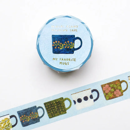 Cozyca x Midori Asano - Washi Tape -  My Favorite Mugs