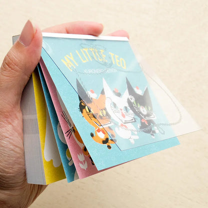 Cozyca x Kuroneko Design - Block Memo Pad - My Little Teo