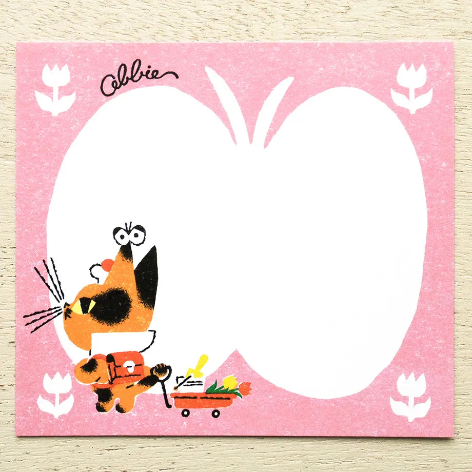 Cozyca x Kuroneko Design - Block Memo Pad - My Little Teo