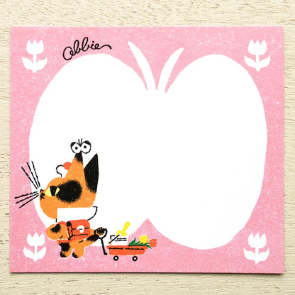 Cozyca x Kuroneko Design - Block Memo Pad - My Little Teo