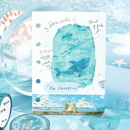 BGM Washi Tape - 2026 Summer Limited - Nami Shadow