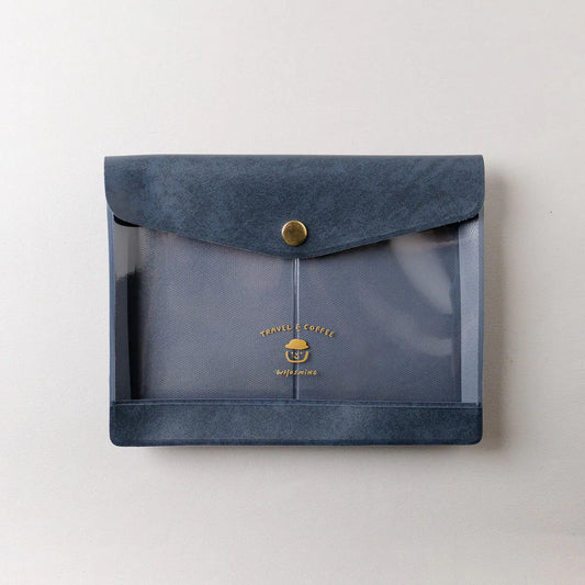 WHOSMiNG Multi-Purpose Pouch - Travel & Coffee - Navy Blue