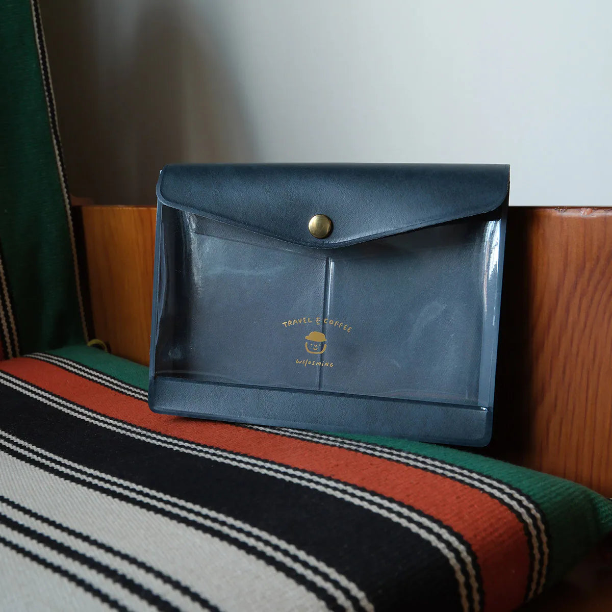 WHOSMiNG Multi-Purpose Pouch - Travel & Coffee - Navy Blue