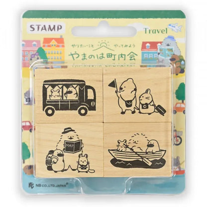 NB Wood Stamp Set - Yamanoha Chonaikai