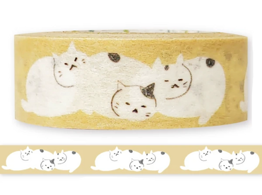 Shinzi Katoh Washi Tape - Nichinichi - Ohiru Neko 2
