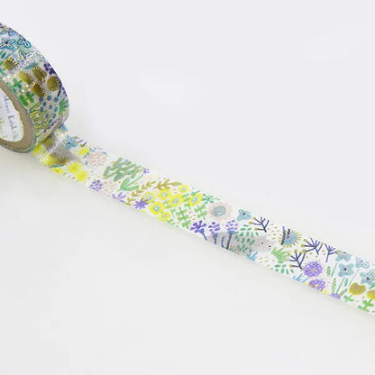 Shinzi Katoh Foil Washi Tape - Nekoniwa