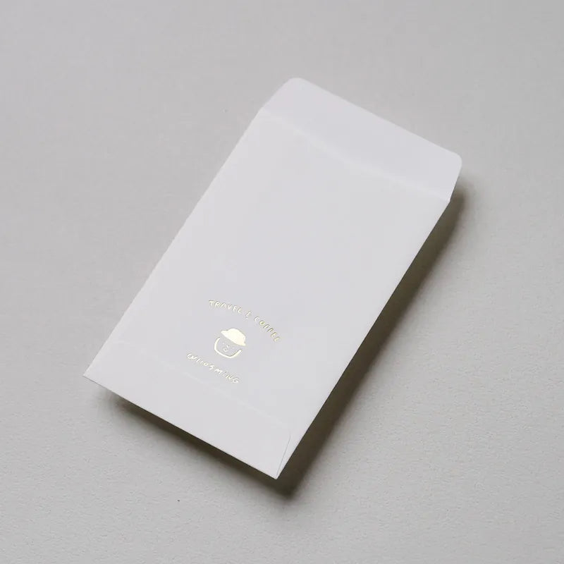 WHOSMiNG x Tegamisha Gold Stamped Japanese Envelope - Have A Nice Day