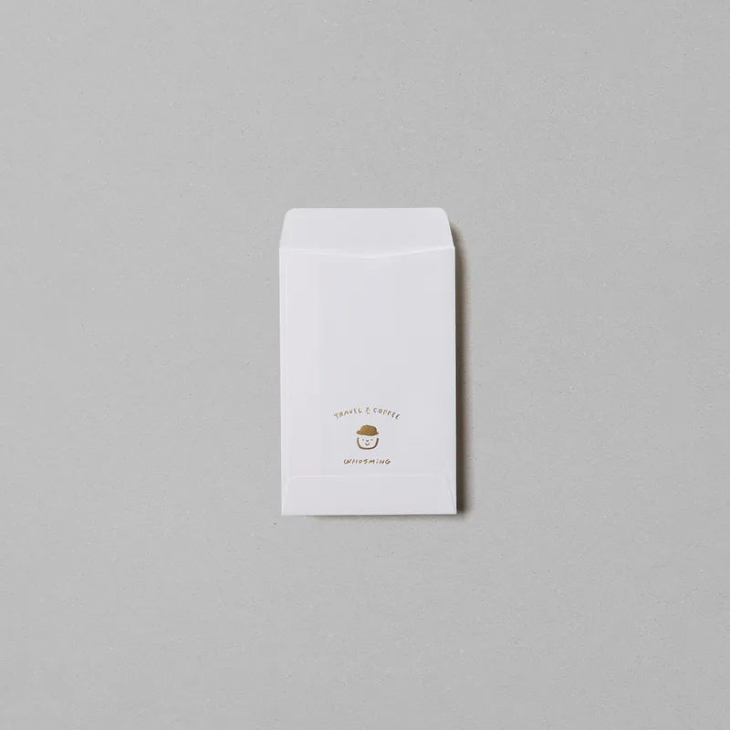 WHOSMiNG x Tegamisha Gold Stamped Japanese Envelope - Have A Nice Day