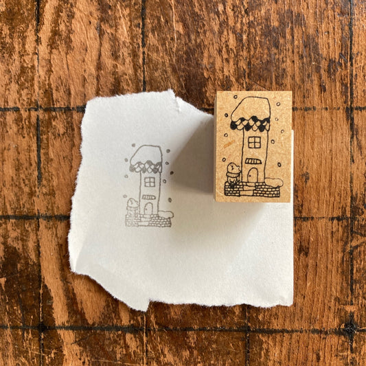 Spica Garden Wood Stamp - muu-chan Series - Number 1