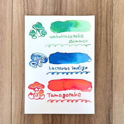 nocco. x Tono & Lims - Mushroom Image Ink - Wakakusatake (Shimmer)
