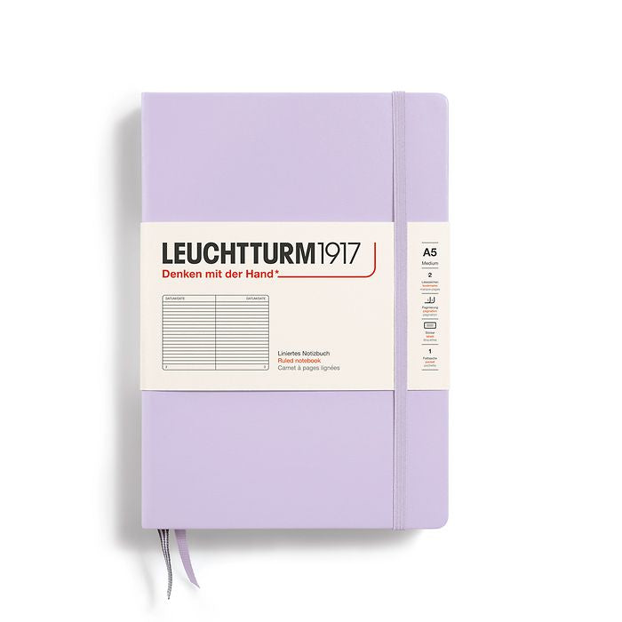 Leuchtturm1917 A5 Medium Notebook - Ruled