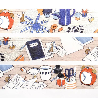 Cozyca x Sayuri Fujimaki - Washi Tape -  Tsukue no Ue
