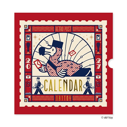 Shinnippon x ob1toy - 2027 Large Wall Hanging Calendar