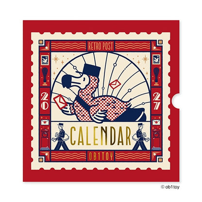 Shinnippon x ob1toy - 2027 Large Wall Hanging Calendar