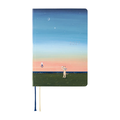 Hobonichi Techo 2027 HON - JPN Edition - A6 - Hiroko Kubota: String Telephone Until the Moon is Full