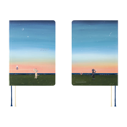 Hobonichi Techo 2027 HON - JPN Edition - A6 - Hiroko Kubota: String Telephone Until the Moon is Full