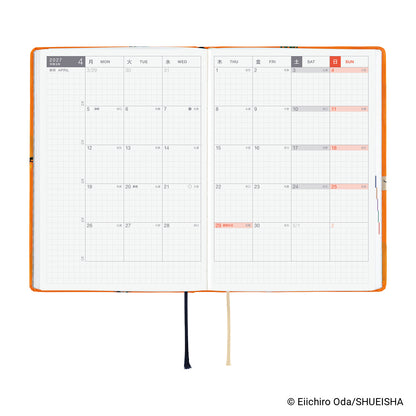 Hobonichi Techo 2027 HON - JPN Edition - A6 - ONE PIECE magazine: Very Very Merry!